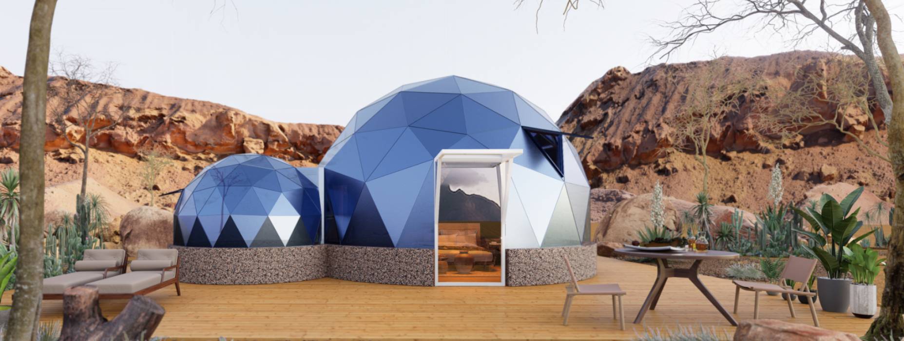 安康球形智能光伏玻璃星空房